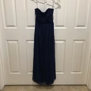 David’s bridal versa convertible dress marine